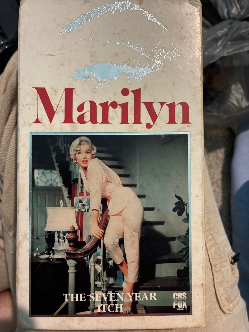 Marilyn The Seven Year Itch VHS tape